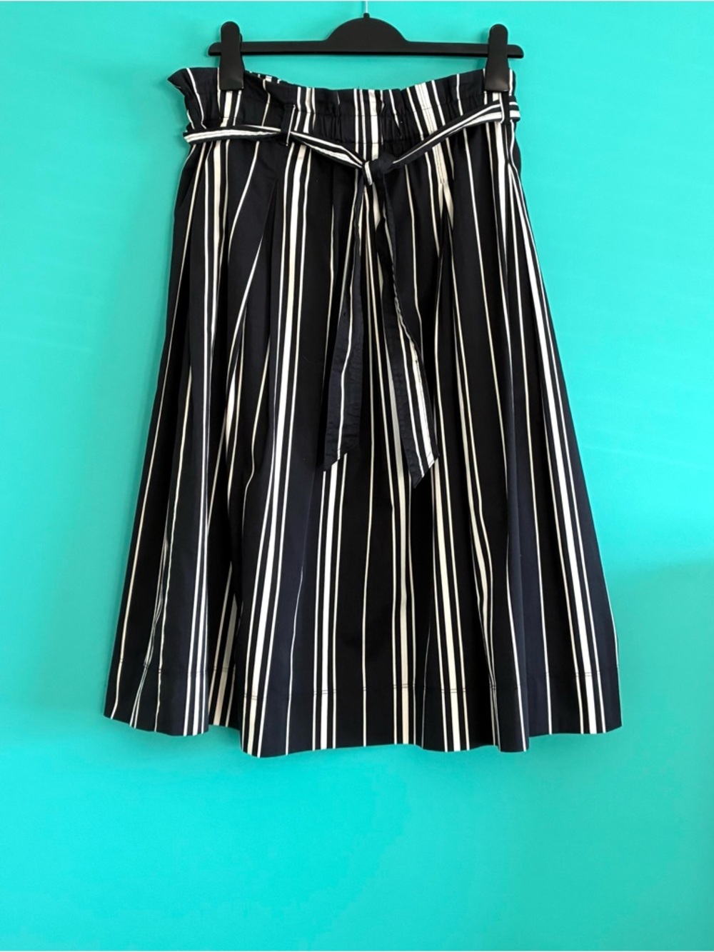 H&M Black&White Striped Skirts - Picture 6 of 12